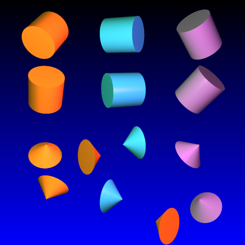 Cylinder and Cone Sample Image